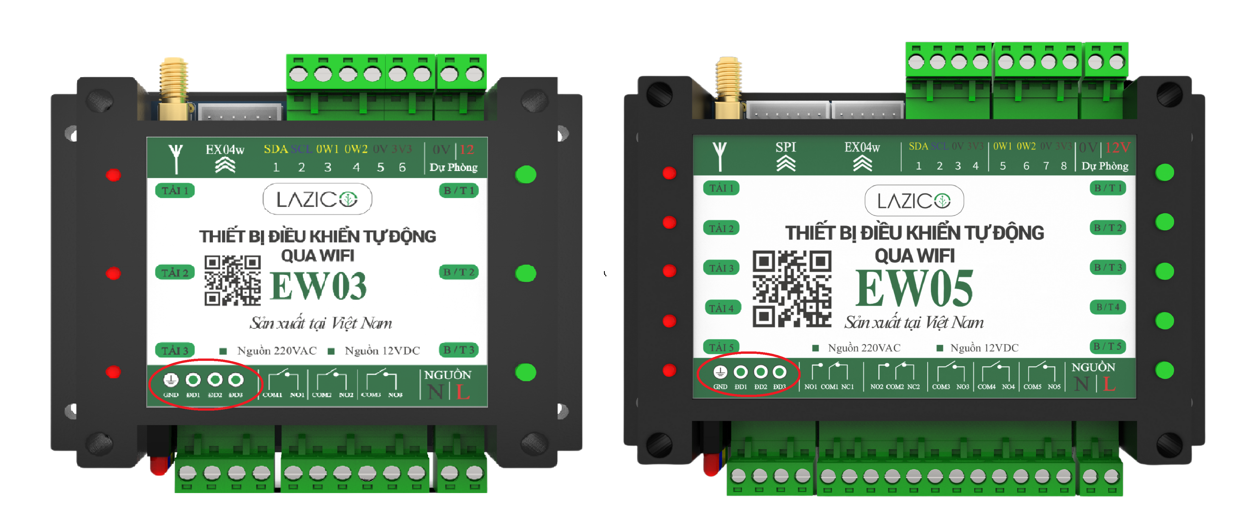 đầu dò trên thiết bị wifi 